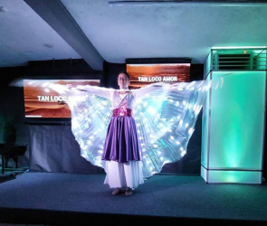Alas con luces